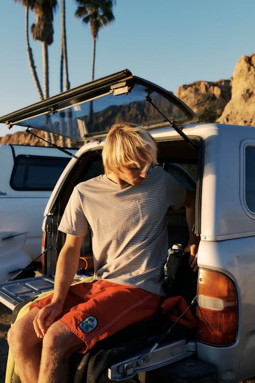 lifestyle image of Finley Pocket T-Shirt