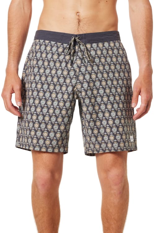 on model image of Nomad Hybrid Boardshorts