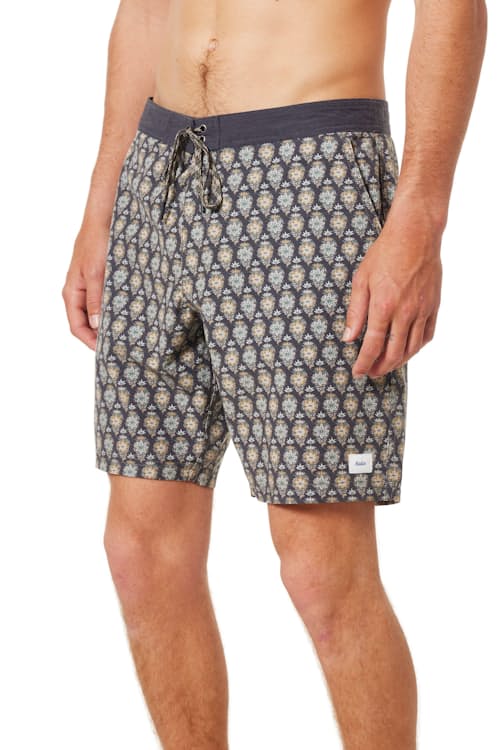 on model image of Nomad Hybrid Boardshorts