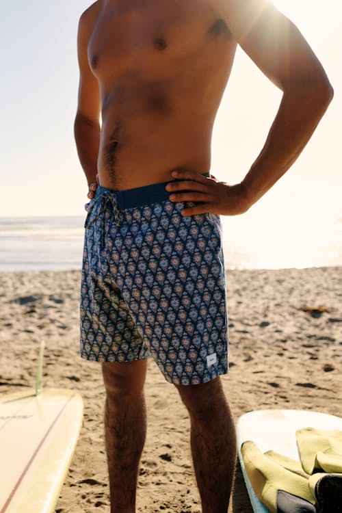 lifestyle image of Nomad Hybrid Boardshorts