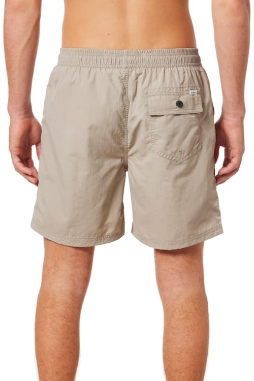 on model image of Volley Swim Trunks