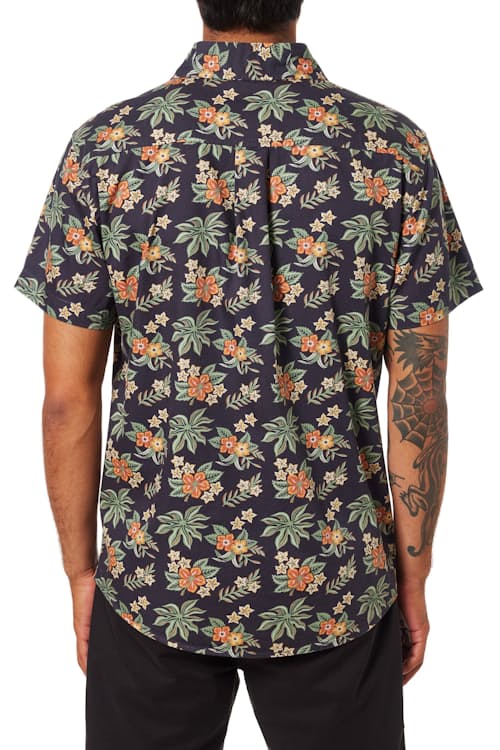 on model image of Benji Short Sleeve Shirt