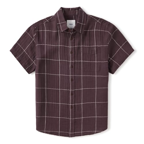 laydown image of Monty Short Sleeve Shirt