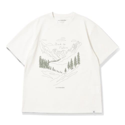 laydown image of Back to Nature T-Shirt