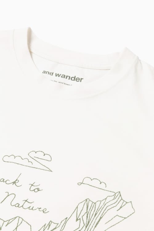 laydown detail image of Back to Nature T-Shirt