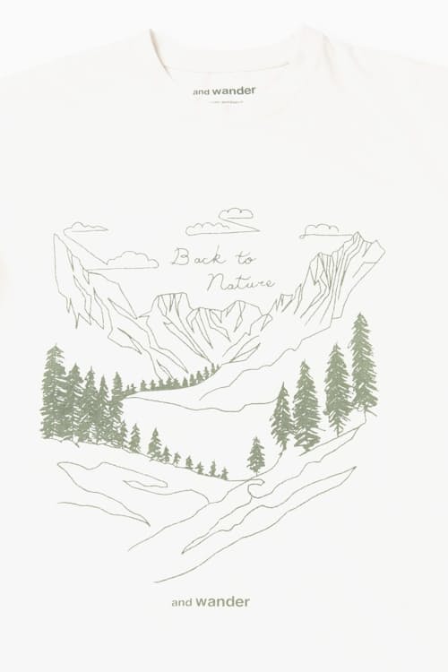 laydown detail image of Back to Nature T-Shirt