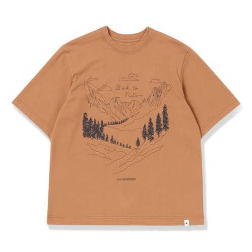 laydown image of Back to Nature T-Shirt