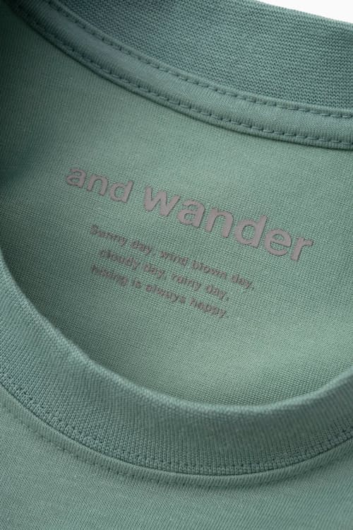 laydown detail image of Glacier Graphic T-Shirt