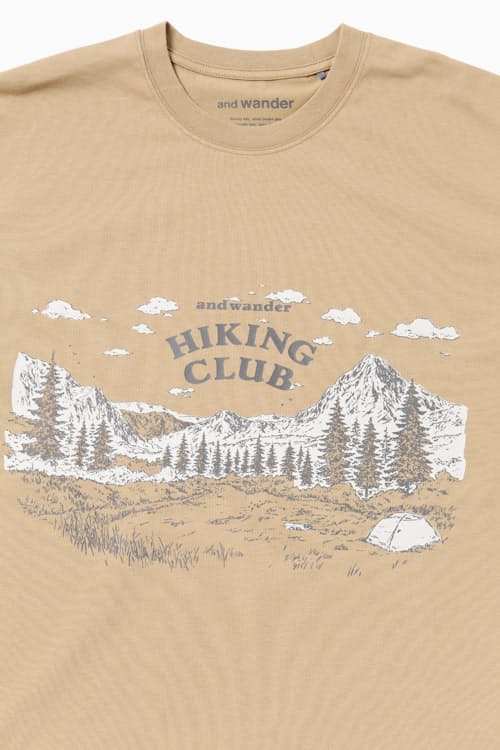 laydown detail image of Hiking Club T-Shirt