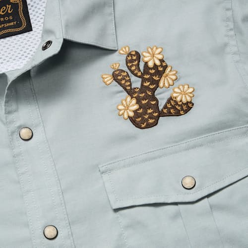 lifestyle image of Gaucho Long Sleeve Snapshirt