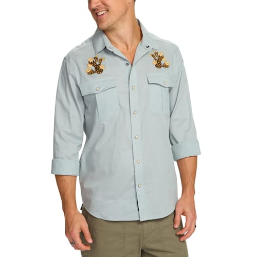 lifestyle image of Gaucho Long Sleeve Snapshirt