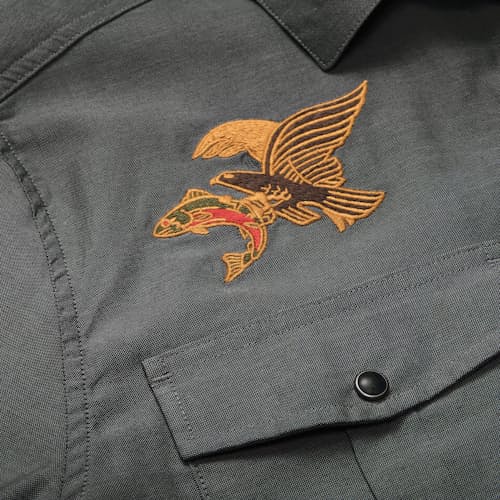 lifestyle image of Gaucho Long Sleeve Snapshirt