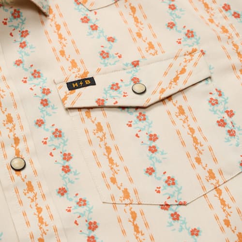lifestyle image of H Bar B Short Sleeve Snapshirt