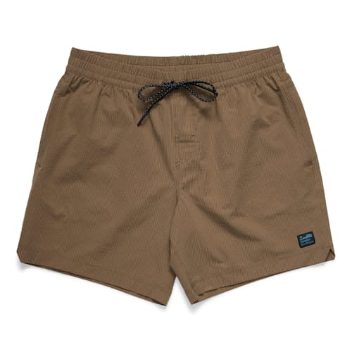 laydown image of Salado Seersucker Shorts - 7"