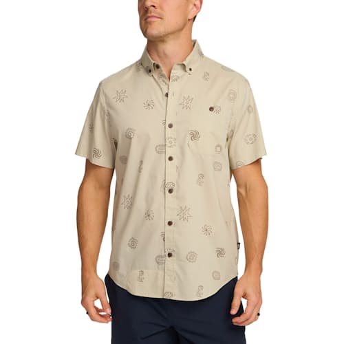 on model image of Mansfield Short Sleeve Shirt