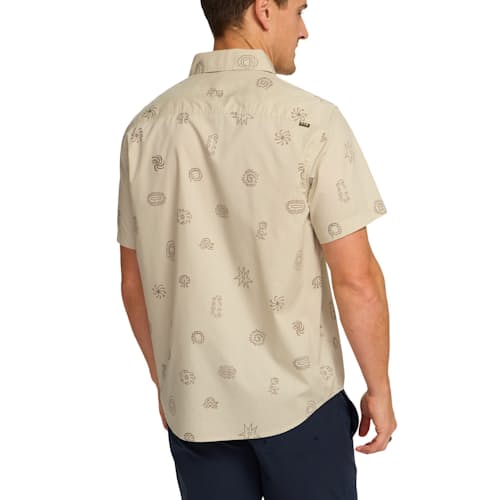 on model image of Mansfield Short Sleeve Shirt