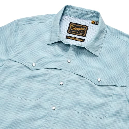 laydown detail image of Open Country Tech Short Sleeve Shirt