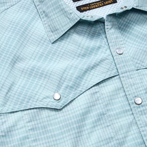 laydown detail image of Open Country Tech Short Sleeve Shirt