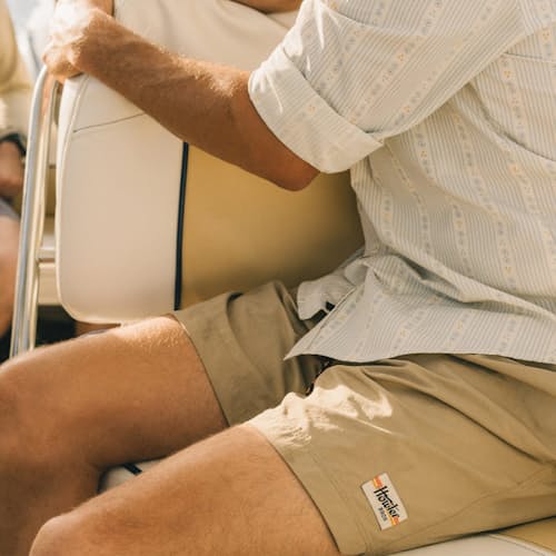 lifestyle image of Salado Hyrbrid Shorts - 7"