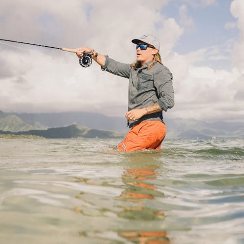 lifestyle image of Salado Hyrbrid Shorts - 7"