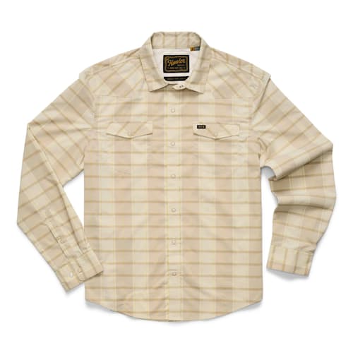 laydown image of H Bar B Tech Long Sleeve Shirt