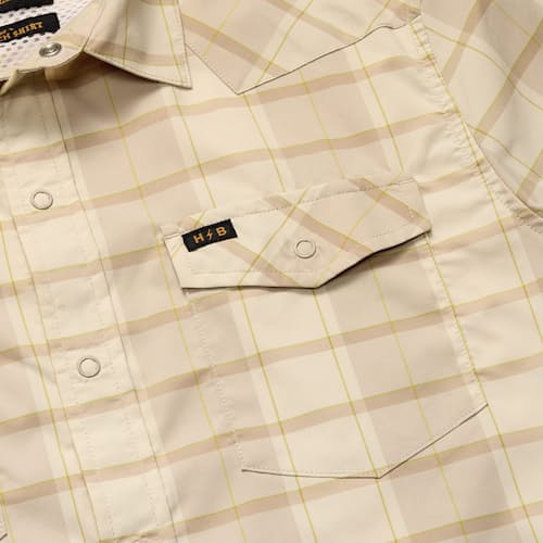 lifestyle image of H Bar B Tech Long Sleeve Shirt
