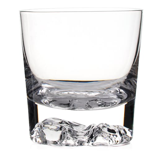 laydown image of Denali Heavy Bottom Glass - Set of 2
