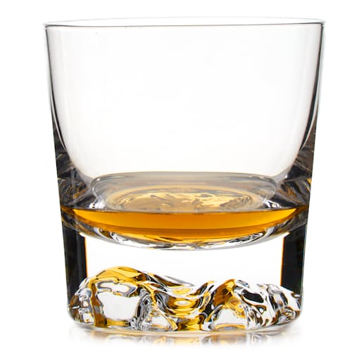 laydown image of Denali Heavy Bottom Glass - Set of 2