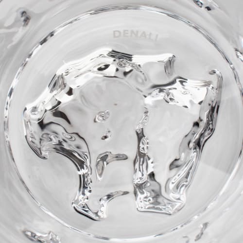 laydown detail image of Denali Heavy Bottom Glass - Set of 2