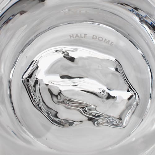 laydown detail image of Half Dome Heavy Bottom Glass - Set of 2