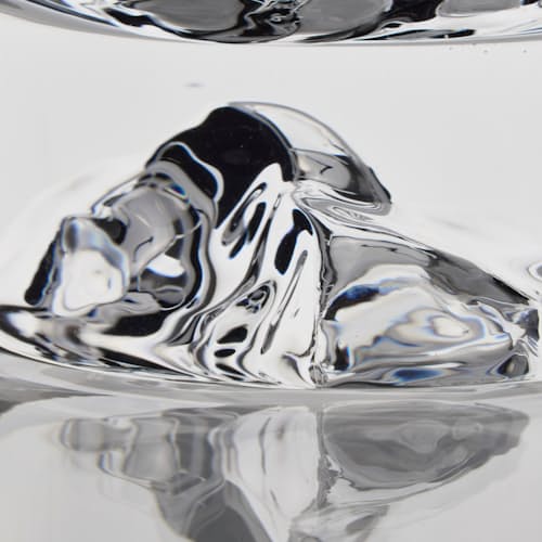 laydown detail image of Half Dome Heavy Bottom Glass - Set of 2