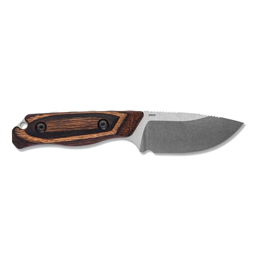 laydown image of Hidden Canyon Hunter Drop Point Pocket Knife