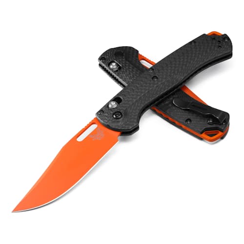 laydown image of Taggedout Carbon Fiber Pocket Knife