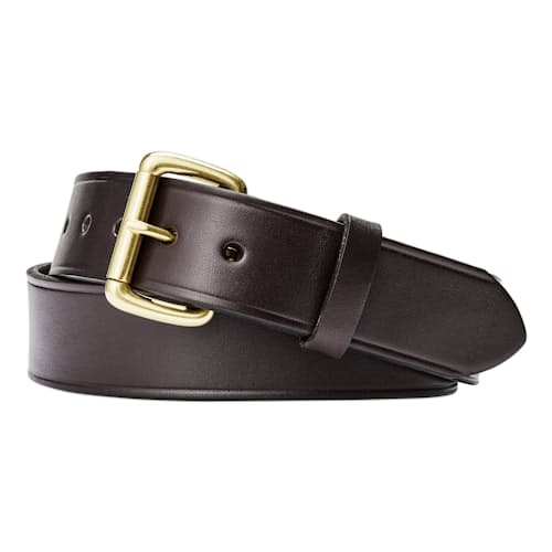 laydown image of Bridle Leather Belt - 1 1/2"