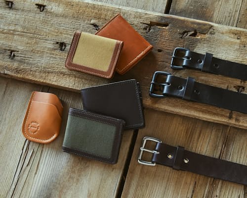 lifestyle image of Tin Cloth Outfitter Wallet