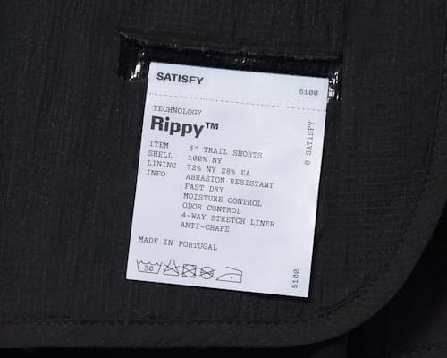 laydown detail image of Rippy Trail Shorts - 3"