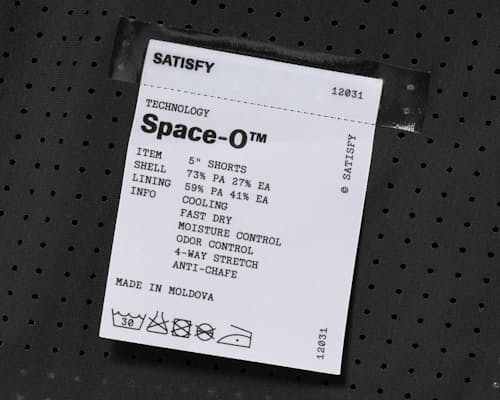 laydown detail image of Space-O Shorts -5"