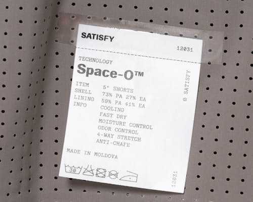 laydown detail image of Space-O Shorts -5"