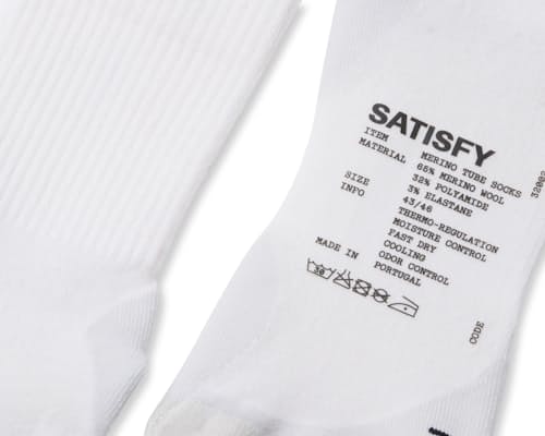 laydown detail image of Merino Nylon Tube Socks