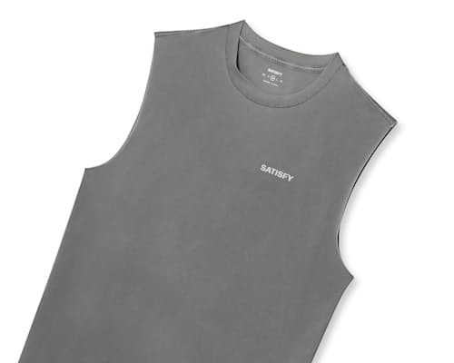laydown detail image of Aura Lite Muscle T-Shirt