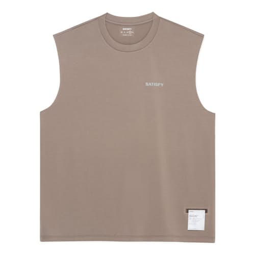 laydown image of Aura Lite Muscle T-Shirt