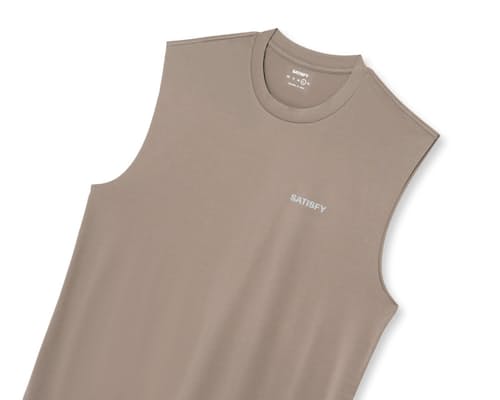laydown detail image of Aura Lite Muscle T-Shirt