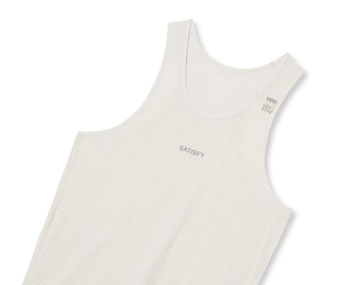 laydown detail image of Space-O Singlet Tank Top
