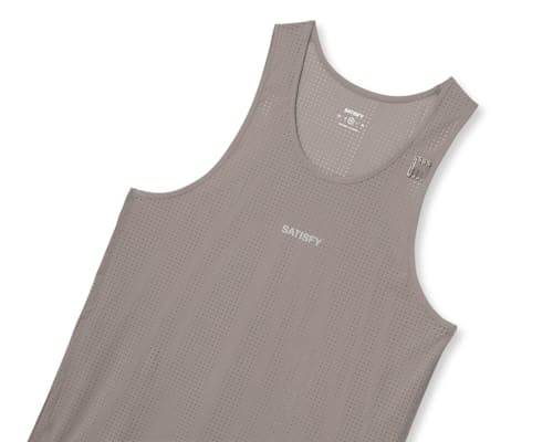 laydown detail image of Space-O Singlet Tank Top