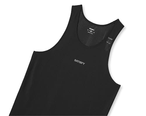 laydown detail image of Space-O Singlet Tank Top