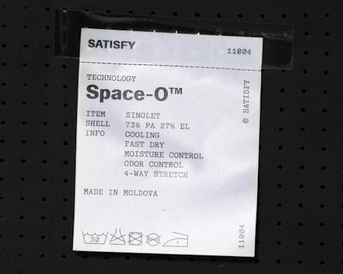 laydown detail image of Space-O Singlet Tank Top