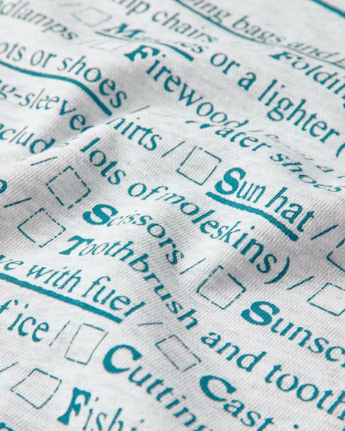 laydown detail image of Be Prepared Sweatshirt