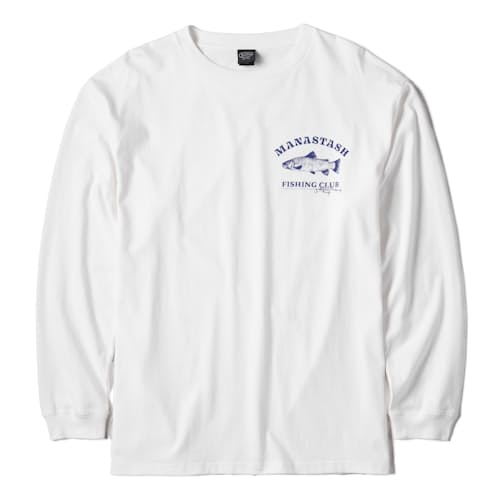laydown image of Fishing Club Long Sleeve T-Shirt