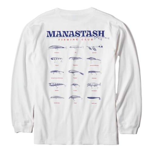 laydown image of Fishing Club Long Sleeve T-Shirt