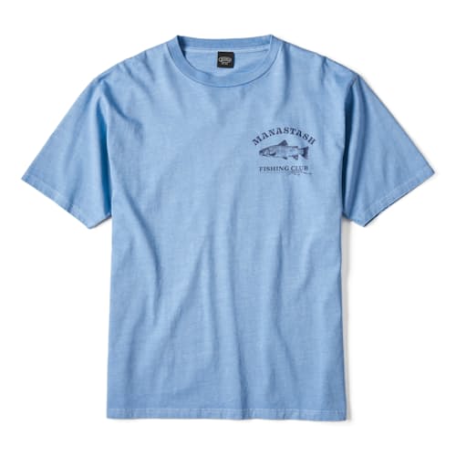 laydown image of Fishing Club Short Sleeve T-Shirt